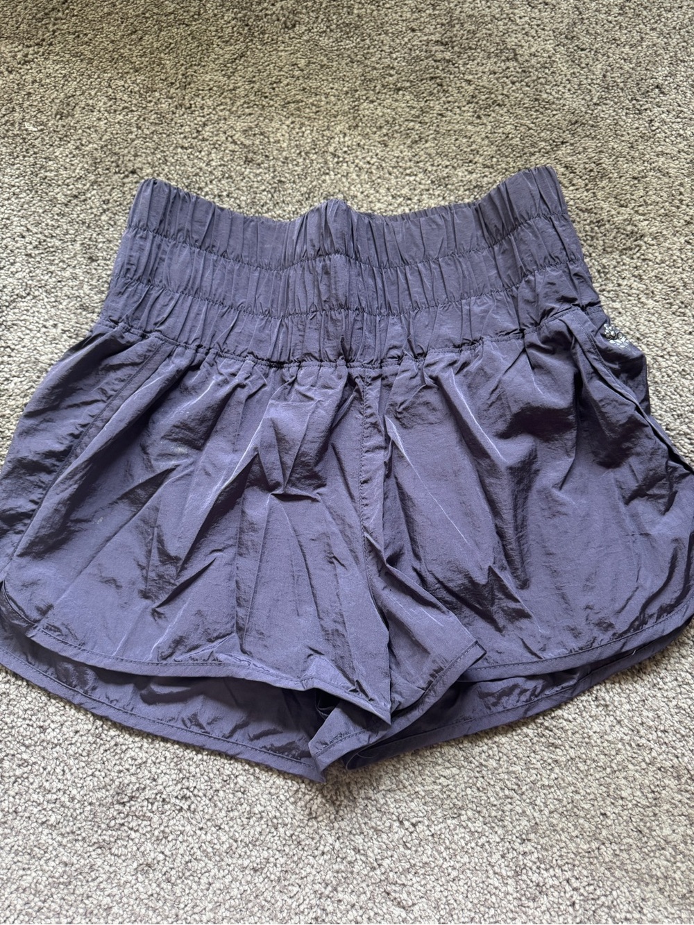 FP movement high waisted athletic shorts
